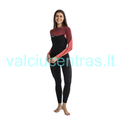 JOBE Sofia 3/2mm moteriškas neperšlampamas kostiumas raudonos sp.